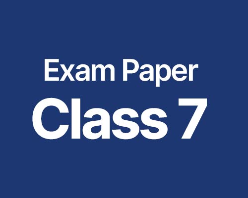 Download CBSE Exam Paper 7