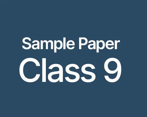 Download CBSE Class 9 Exam Paper 