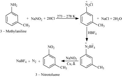 diazotisation