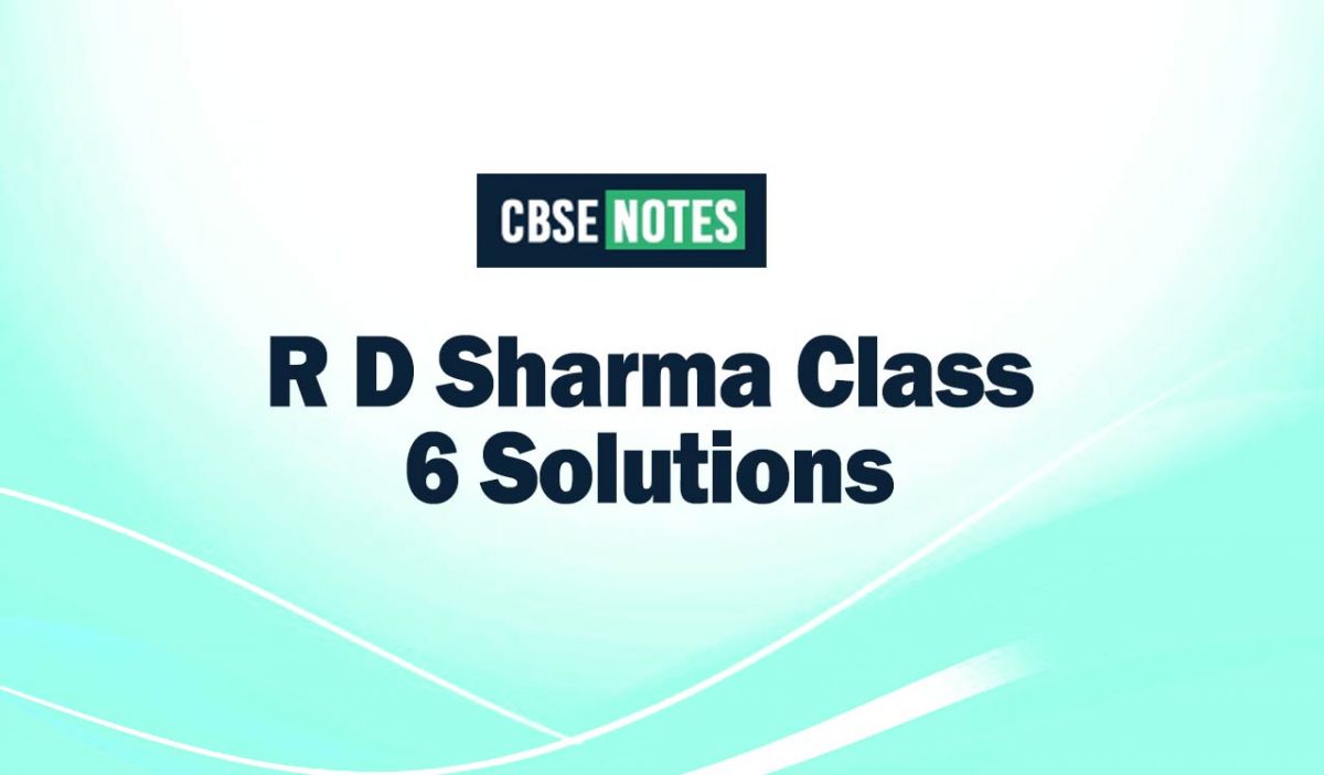 R D Sharma Class 7 Solutions