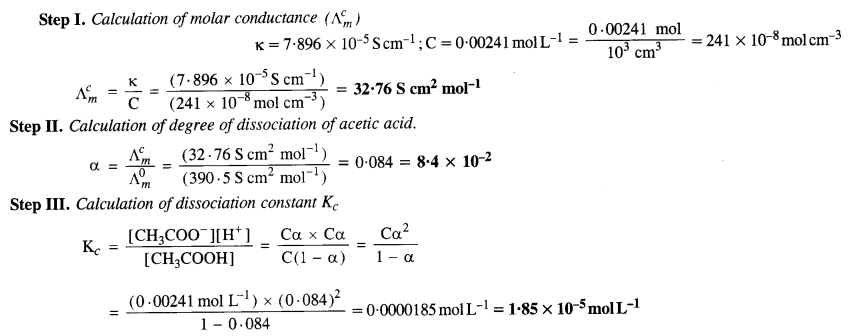 NCERT Solutions Chapter 3 Electrochemistry