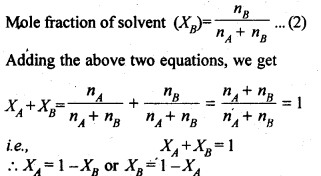 Mole fraction