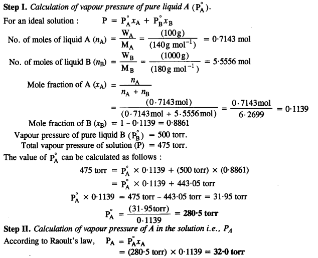 vapour pressure