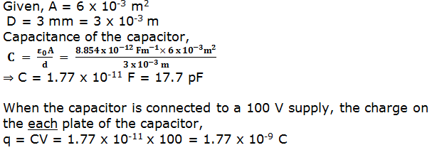 parallel plate capacitor