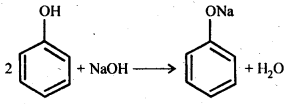 Reaction with NaOH