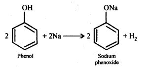 Reaction with sodium