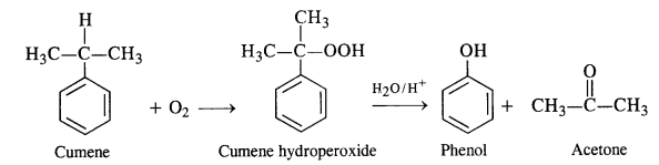 phenol from cumene.