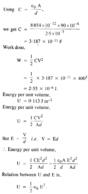  parallel plate capacitor