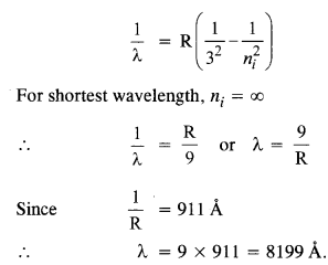  Paschen series