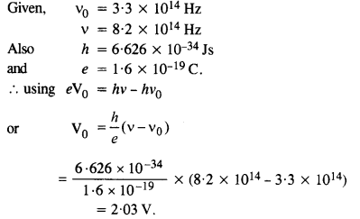 photoelectric emission