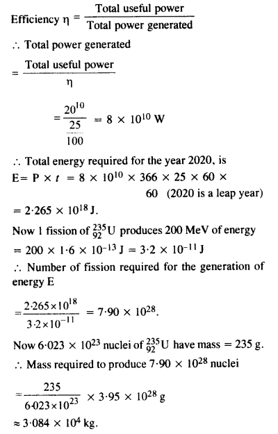 Amount of nuclear power