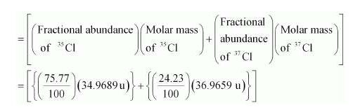 Atomic Mass